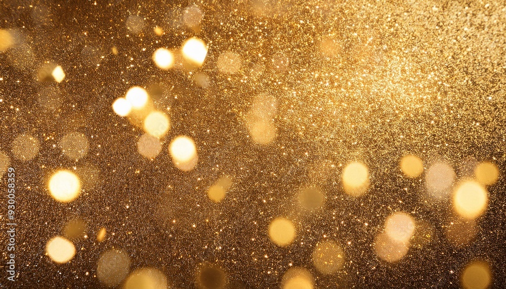 Canvas Prints gold sparkle and glitter effect