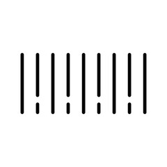 Barcode Vector Icon