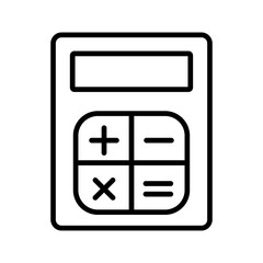 Fototapeta premium Calculator Vector Icon