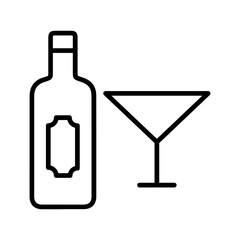 Wine Vine Vector Icon