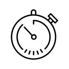 Stopwatch Vector Icon