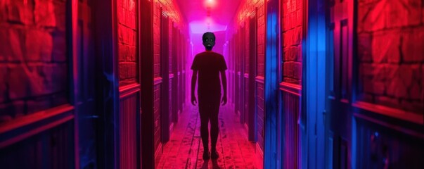 Halloween birthday party with a spooky escape room activity, Halloween Birthday, immersive entertainment