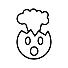 Exploding Head Vector Icon