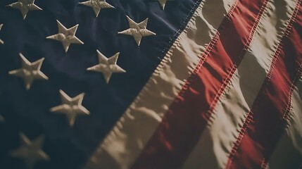 American flag. Memorial background. Happy 4th of July of Independent day for holiday celebrations. background. For USA Labor day celebration. With Happy Labor Day Weekend text