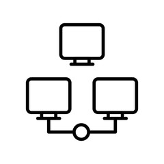 Support Network Vector Icon