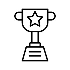 Trophy Vector Icon