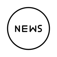News Icon Vector Icon