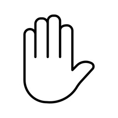 Raising Hands Vector Icon