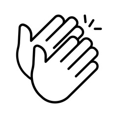 Clapping Hands Vector Icon