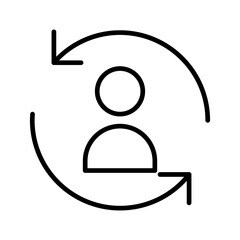 Retargeting Vector Icon