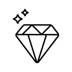 Diamond Vector Icon