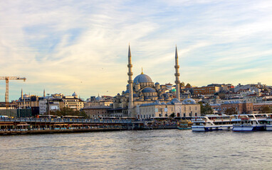 Obraz premium panorama historical cityscape of istanbul 
