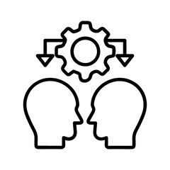 Conflict Management Vector Icon