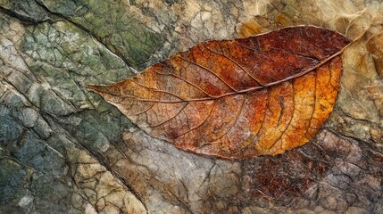 Maillard color natural texture close-up, the beauty of vein precipitation.