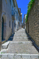A street in San Lupo, a village in Campania, Italy.	