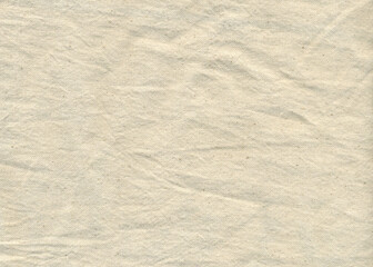 Natural fabric texture close up. Abstract design background with unique and attractive textile texture. Sack pattern canvas.	