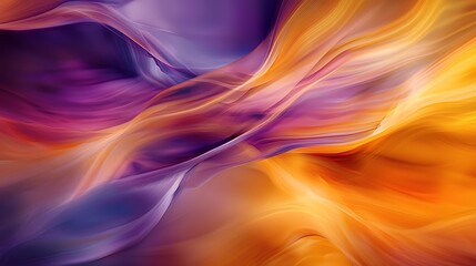 Fototapeta premium Abstract representation of time's passage, using flowing gradients and soft blurring effects to convey movement and change