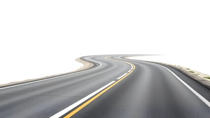  road isolated in white background png