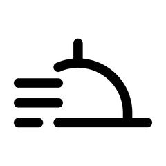 menu food icon in line style. Vector illustration