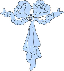 Vector sketch illustration silhouette design Neoclassical Style Decor Elements classic vintage ethnic traditional 