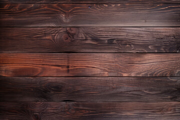 Processed collage of old rustic dark brown wood planks texture. Background for banner, backdrop