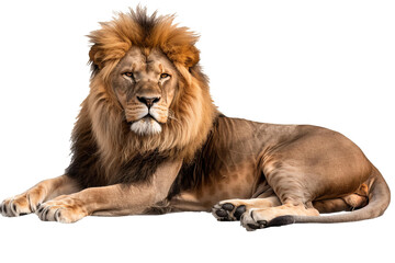 Lion with transparent background