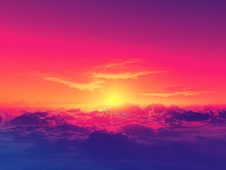 Fototapeta premium Sunset Clouds