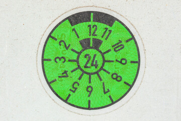 Grüne TÜV-Plakette, Deutschland