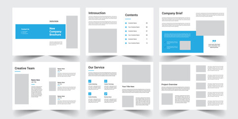 12 Page Business Brochure Template