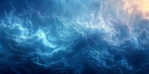 Enchanted Ocean: A Mesmerizing View of the Deep Blue Sea