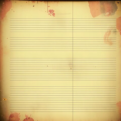 Naklejka premium Crumpled old paper: stylish vintage background