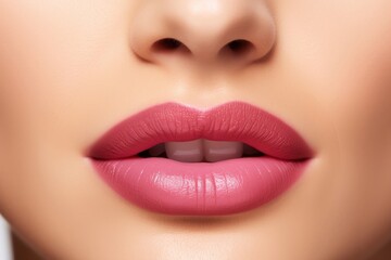 Fototapeta premium Lipstick cosmetics skin perfection.