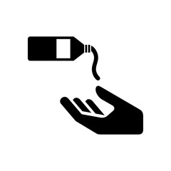 ISO mandatory safety signs_use barrier cream symbol only	