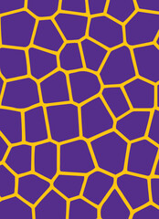 Voronoi diagram geometric tile texture, background, stone texture, print fabric vector mosaic patterns. Irregular cells background pattern. 2D Geometric shapes.