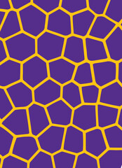 Voronoi diagram geometric tile texture, background, stone texture, print fabric vector mosaic patterns. Irregular cells background pattern. 2D Geometric shapes.