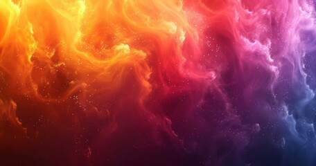Obraz premium Vibrant Paint Explosion
