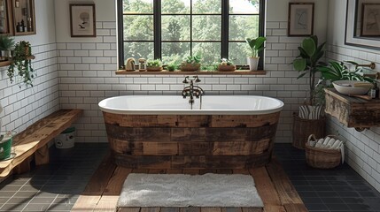 Eco-Friendly Bathroom Decor