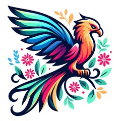 Obraz premium illustration of a bird