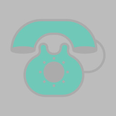Landline Phone icon Design