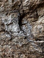 Rock climbing pocket hold