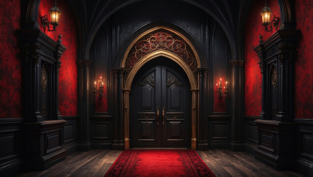 Goth Double Doors background
