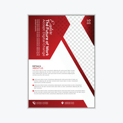 Corporate business flyer brochure design corporate identity template