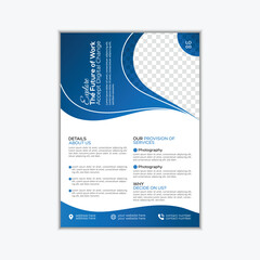 Corporate business flyer brochure design corporate identity template