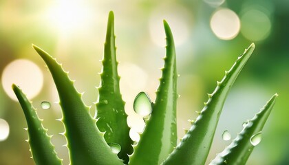 Healing Beauty: Aloe Vera Amidst Nature&rsquo;s Splendor"
