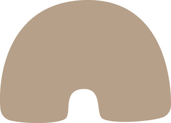 Abstract form set. Geometric minimal shape. Modern contemporary. Scribble bizarre boho figures.  