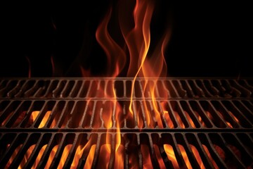 Hot grill ready for food