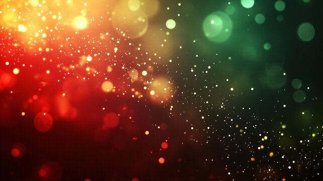 A red and green background with a gradient effect adding depth and warmth to a Christmas theme