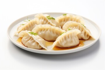 Chinese dumplings plate food xiaolongbao.