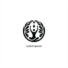 a wellness logo design concept
