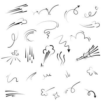 Abstract Motion Trail